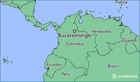 where is bucaramanga located